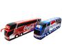 Imagem de Kit 2 Brinquedo Miniatura Ônibus Coca Cola E Pepsi Coleções