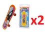 Imagem de Kit 2 Brinquedos Skate de Dedo Esporte Radical Sortido