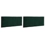 Imagem de Kit 2 Cabeceiras Painel Raissa 100Cm Para Cama Box Suede Verde Militar