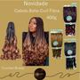 Imagem de Kit 2 Cabelo P/ Trança Com Cachos Na Ponta Jumbo Boho Curl