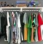 Imagem de Kit 2 Cabideiro de Parede Closet Arara de Roupas Quarto MDF Branco