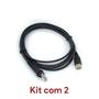 Imagem de Kit 2 Cabo Usb Leitor Honeywell Eclipse Ms5145 / Ms9520 / Ms3780