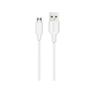 Imagem de Kit 2 Cabos Micro-Usb V8 Kingo Branco 2M 2.1A Para Galaxy J4