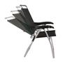 Imagem de Kit 2 Cadeira Alta Boreal Reclinável 3 Posições Alumínio Suporta 110 Kg - Mor