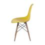 Imagem de Kit 2 Cadeira Charles Eames Assento Amarelo