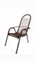 Imagem de KIT 2 Cadeira De Varanda Cadeira De Área Cadeira De Fio Colorido - Marrom