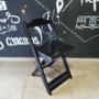 Imagem de Kit 2 Cadeira Dobrável De Madeira Maciça Bar Área Externa