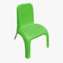Imagem de Kit 2 Cadeira Plástica Infantil Verde - Gibafer