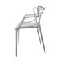 Imagem de Kit 2 Cadeiras Aviv Cinza Polipropileno 83x51x56cm Fratini