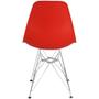 Imagem de Kit 2 Cadeiras Charles Eames Eiffel Base Metal Cromado