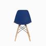 Imagem de Kit 2 Cadeiras Charles Eames Eiffel ul Bic Base Madeira Sa