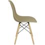 Imagem de Kit 2 Cadeiras Charles Eames Eiffel Wood Design - Bege