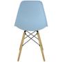 Imagem de Kit 2 Cadeiras Charles Eames Eiffel Wood Design - ul Claro