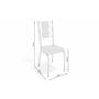 Imagem de Kit 2 Cadeiras de Cozinha Lisboa 2C076NK  2 Un Níquel/Linho Capuccino - Kappesberg