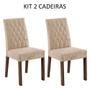 Imagem de Kit 2 Cadeiras de Jantar 4254 Madesa - Rustic/Imperial