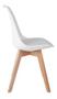 Imagem de Kit 2 Cadeiras De Jantar Empório Tiffany Saarinen Base Wood