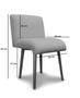 Imagem de Kit 2 Cadeiras De Jantar Madri Suede Preto - Meu Lar Decorações