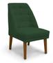Imagem de Kit 2 Cadeiras De Jantar Paris Suede Verde - Meular Decor