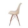 Imagem de Kit 2 Cadeiras Design Leda Eames Estofada Fendi Tower Cobre