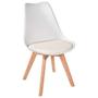 Imagem de Kit 2 Cadeiras Eames Eiffel Leda Saarinen Design Branco Para