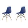 Imagem de Kit 2 Cadeiras Eames PP Dsw-m