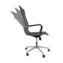 Imagem de Kit 2 Cadeiras Presidente Sydney Preto Aço 113x56x60cm