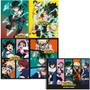 Imagem de Kit 2 Caderno Brochurão My Hero Academia + 1 Caderno Desenho