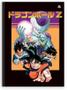 Imagem de Kit 2 Caderno Dragon Ball Super Espiral Goku 80 Folhas 1 Matéria