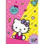 Imagem de Kit 2 Cadernos Hello Kitty Brochurinha 1/4 80fls + 1 Desenho