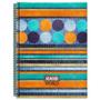 Imagem de Kit 2 Cadernos Jeans Escolar 200 Folhas Arame Capa Dura
