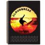 Imagem de Kit 2 Cadernos Surf Com Pauta 200 Folhas Arame Capa Dura
