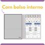 Imagem de Kit 2 Cadernos Universitário 15 Matérias com Bolso Interno