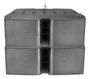 Imagem de Kit 2 Caixa Passiva Falante Duplo 4 Pol. 400w P/ Line Array