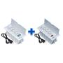 Imagem de Kit 2 Caixas De Tomadas 4 Blocos 3 Tom 10A 2 e 3 USB 1 TipoC