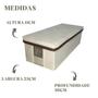 Imagem de Kit 2 Caixas Organizadora Sapato Com Tampa e Visor Dobravel Multiuso Clouset Guarda Roupa Pequena Linha Premium