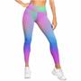 Imagem de Kit 2 Calça Legging Fitness Academia Degrade Caminhada Estampada Funcional Flexível