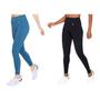 Imagem de Kit 2 Calça Legging Sport Max Lupo - 71053 Tamanho:GGCor:Preto9990 + Cor:Azul0770