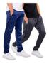 Imagem de Kit 2 Calça Masculina Helanca Treino Academia Casual 