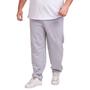 Imagem de Kit 2 Calça Moletom Punho Fit Slim Masculino Plus Size