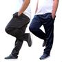 Imagem de Kit 2 Calça Plus Size Masculina Treino Academia Cintura com Elástico 108