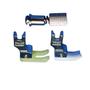 Imagem de Kit 2 Calcador de Teflon Pesponto Compensado 2mm 1/16N Direito e Esquerdo Com Engate Rápido
