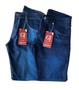 Imagem de Kit 2 Calças Jeans Masculina Slim Elastano
