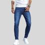 Imagem de KIT 2 Calças Jeans Skinny Masculina com Elastano Lycra Confortável