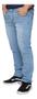 Imagem de Kit 2 Calças Jeans Stretch Lycra Masculina Slim 100% Algodão Linha Premium Elastano Plus Size