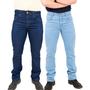 Imagem de Kit 2 Calças Jeans Tradicional Masculina Tamanho 34 ao 56 Coll Jeans