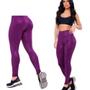 Imagem de Kit 2 Calças Legging Feminina 3 D fitness levanta Empina Bumbum -Cintura Alta 