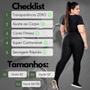 Imagem de Kit 2 Calças Legging Plus Size Reforçada Academia Leg 50ao56