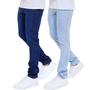 Imagem de Kit 2 Calças Masculina Jeans Skinny Masculina Lycra