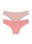 Imagem de Kit/2 Calcinha Bonjour KT3884 Laterais Largas Microfibra T. P/EG