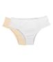 Imagem de Kit 2 Calcinhas Branco/Nude Love Secret 819302 Laterais Sem Elástico